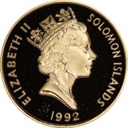 50 Dollars - Elizabeth II Battle of the Coral Sea obverse image