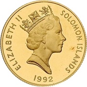 50 Dollars - Elizabeth II 50th Anniversary of the Battle of Guadalcanal obverse image