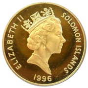 50 Dollars - Elizabeth II Lady of the Century obverse image