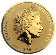 50 Dollars - Elizabeth II Taj Mahal obverse image