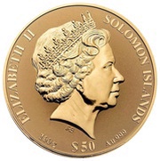 50 Dollars - Elizabeth II Taj Mahal obverse image