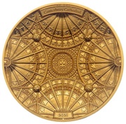 50 Dollars - Elizabeth II Canterbury Cathedral, Solomon Islands, 2021 reverse image
