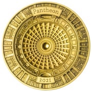 50 Dollars - Elizabeth II Pantheon, Solomon Islands, 2021 reverse image