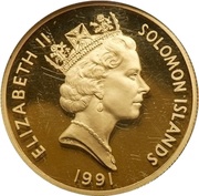 100 Dollars - Elizabeth II Pearl Harbor obverse image