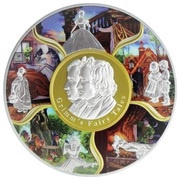 100 Dollars - Elizabeth II Grimm's Fairy Tales, Solomon Islands, 2017 reverse image