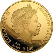 100 Dollars - Elizabeth II Discovery of the New World obverse image