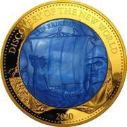 100 Dollars - Elizabeth II Discovery of the New World, Solomon Islands, 2020 reverse image