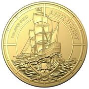 100 Dollars - Elizabeth II Anne Bonny, Solomon Islands, 2021 reverse image