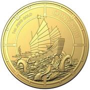 100 Dollars - Elizabeth II Ching Shih, Solomon Islands, 2021 reverse image