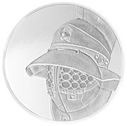 100 Dollars - Elizabeth II Gladiator's Helmet, Solomon Islands, 2022 reverse image