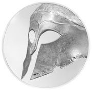 100 Dollars - Elizabeth II Greek Helmet, Solomon Islands, 2022 reverse image