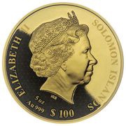 100 Dollars - Elizabeth II RMS Titanic obverse image