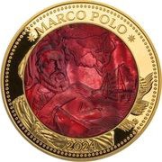 100 Dollars - Charles III Marco Polo, Solomon Islands, 2024 reverse image