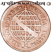 40 Réis - José I, Angola, 1753-1757 reverse image