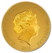 500 Dollars - Elizabeth II Abu Dhabi Grand Prix obverse image