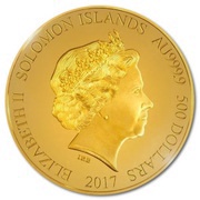 500 Dollars - Elizabeth II Formula 1 obverse image