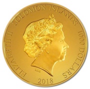 1000 Dollars - Elizabeth II The Players Championship obverse image