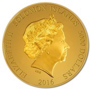 5000 Dollars - Elizabeth II Abu Dhabi Grand Prix obverse image