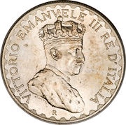 10 Lire - Victor Emmanuel III obverse image