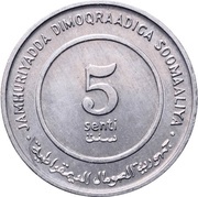 5 Senti FAO obverse image