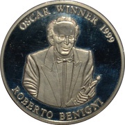 5 Dollars Roberto Benigni reverse image