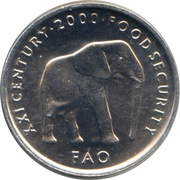 5 Shillings FAO reverse image
