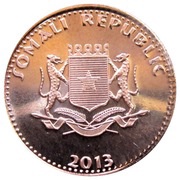 5 Shillings Water Buffalo obverse image
