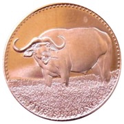 5 Shillings Water Buffalo reverse image
