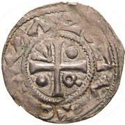 Denar - Boleslaus II the Pious, Bohemia, 967-999 reverse image