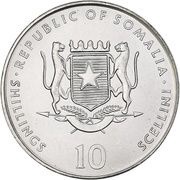 10 Shillings Rabbit obverse image