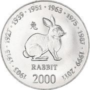 10 Shillings Rabbit reverse image