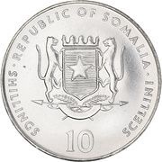 10 Shillings Dragon obverse image