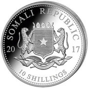 10 Shillings Elephant obverse image