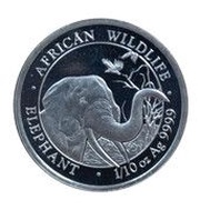 10 Shillings, Somalia, 2018 reverse image