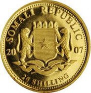 20 Shillings Elephant obverse image