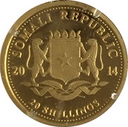 20 Shillings Elephant; Gold obverse image