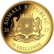 20 Shillings Elephant obverse image