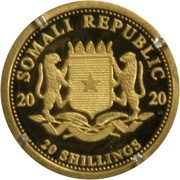 20 Shillings Elephant obverse image