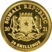 20 Shillings Leopard obverse image