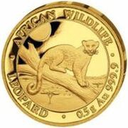 20 Shillings Leopard, Somalia, 2021 reverse image