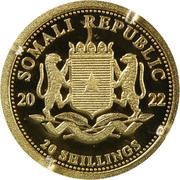 20 Shillings Elephant; Gold obverse image