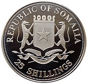 25 Shillings The Titanic Sinks obverse image