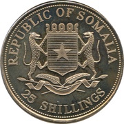 25 Shillings Winston Churchill obverse image
