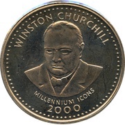 25 Shillings Winston Churchill reverse image