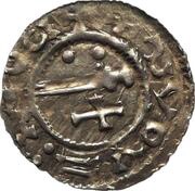 Denar - Boleslaus II the Pious, Bohemia, 967-999 reverse image