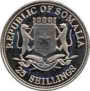 25 Shillings Mao Tse-Tung obverse image