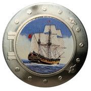 25 Shillings Mayflower, Somalia, 2001 reverse image
