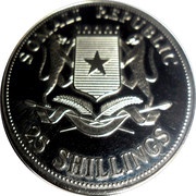 25 Shillings Pope Blessing; multicolor obverse image