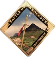 25 Shillings 700th anniversary of the Battle of Bannockburn, Somalia, 2013 reverse image
