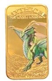 25 Shillings Mythical Creatures - Dragon, Somalia, 2013 reverse image